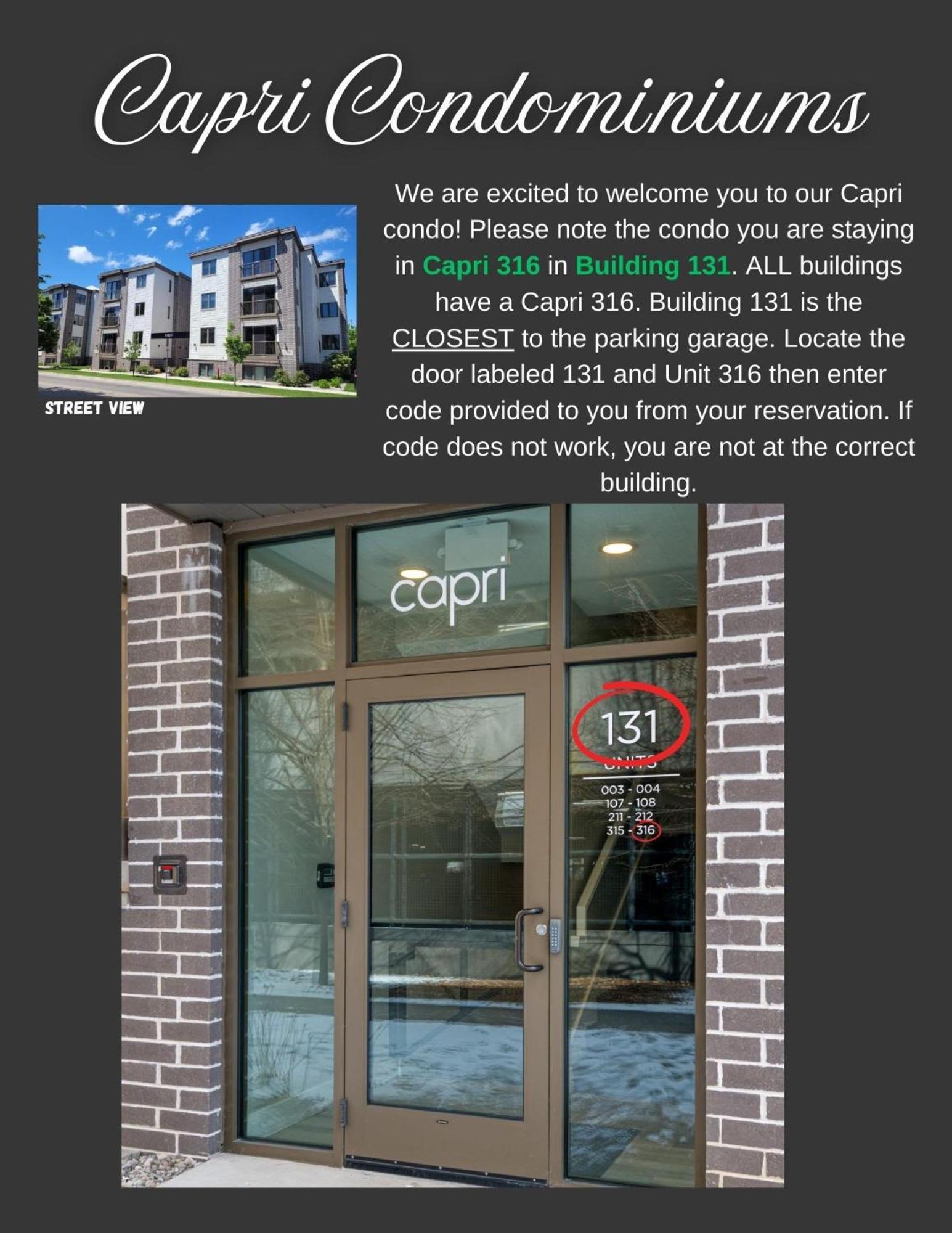 Downtown Traverse City Capri Condo 316 Eksteriør bilde